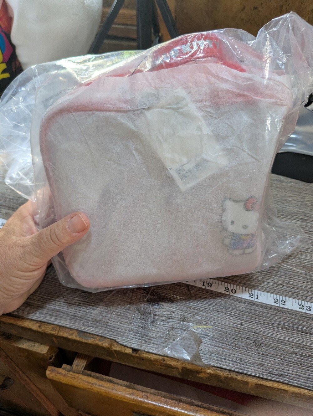 Hello Kitty Forever 21 New Red Makeup Bag Or Accessory Bag